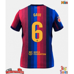 Barcelona Paez Gavi #6 Replica Home Stadium Shirt 2026-27 Short Sleeve